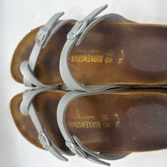 Birkenstock Silver Strap Women's Sandals - Picture 5 of 8